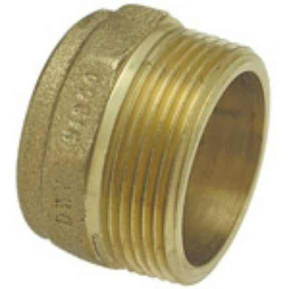 1.5 in. DWV Cast Copper x Male Adapter