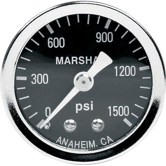 1.5 in. Dia. 0-1500 PSI Dry Type Pressure Gauge