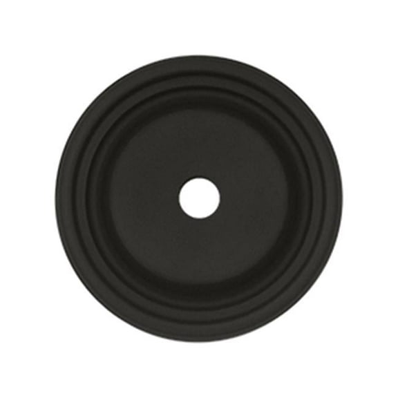 1.5 in. Diameter Base Plate for Knobs, Oil Rubbed Bronze - Solid