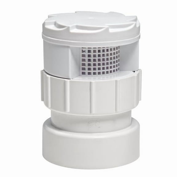 1.5 in. Hub x 2 in. Dia. Hub TurboVent 250 Series Schedule 40 PVC Air Admittance Valve