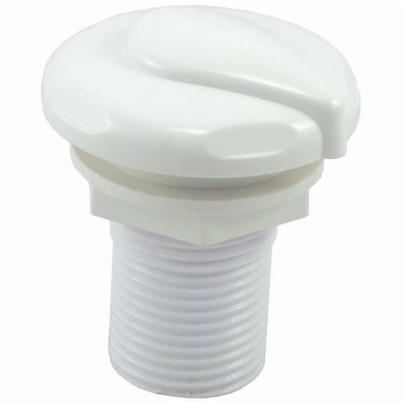 1.5 in. Inside Slim Gunite Spa Air Control Fits Pipe, Gray