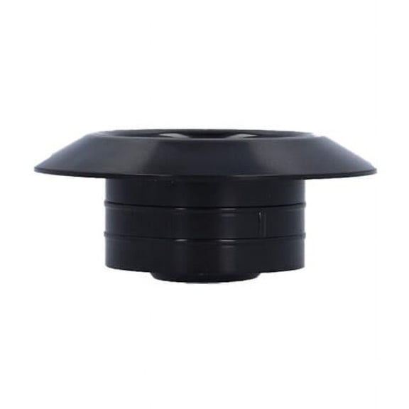 1.5 in. Jet Wall Fitting Assembly for FIS Gunite - Black