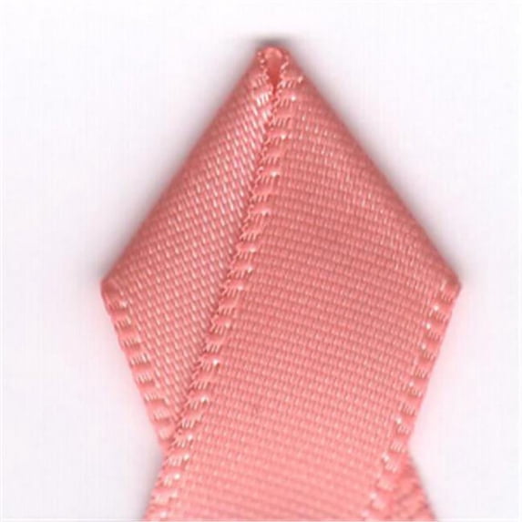 1.5 in. Single-Face Satin Ribbon 50 Yards - Light Coral
