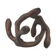 thumbnail image 1 of 1.5 in. Twigs Napkin Rings, Bronze - Set of 4, 1 of 1