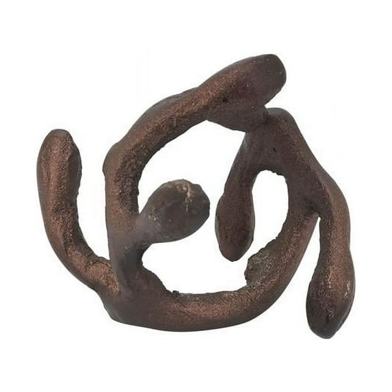 1.5 in. Twigs Napkin Rings, Bronze - Set of 4