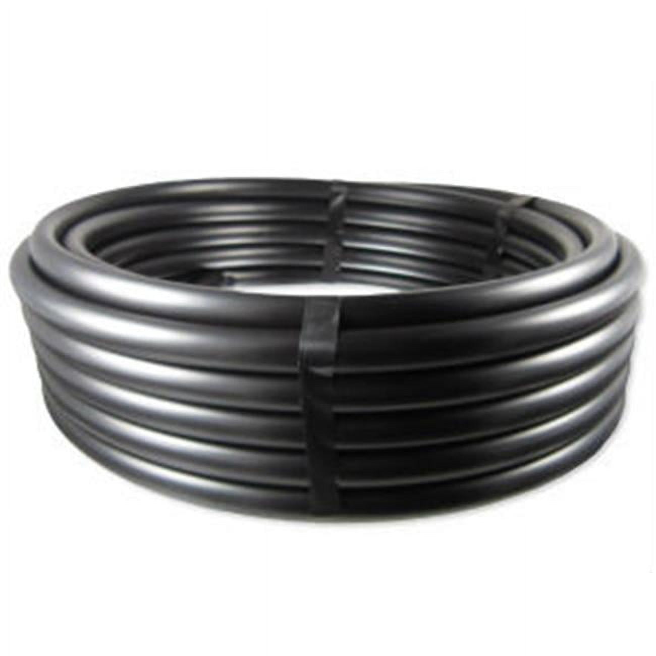 1.5 in. x 100 ft. & 100 PSI Non NSF Poly Pipe, Black