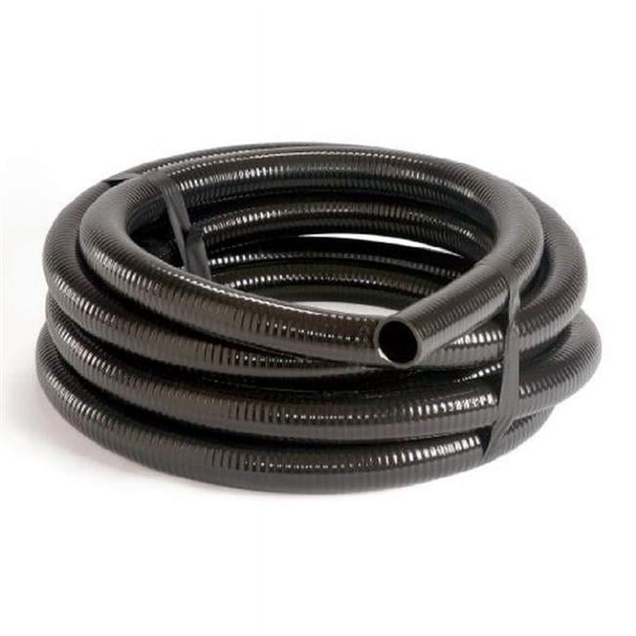 1.5 in. x 50 ft. Schedule 40 Black Flexible PVC Hose