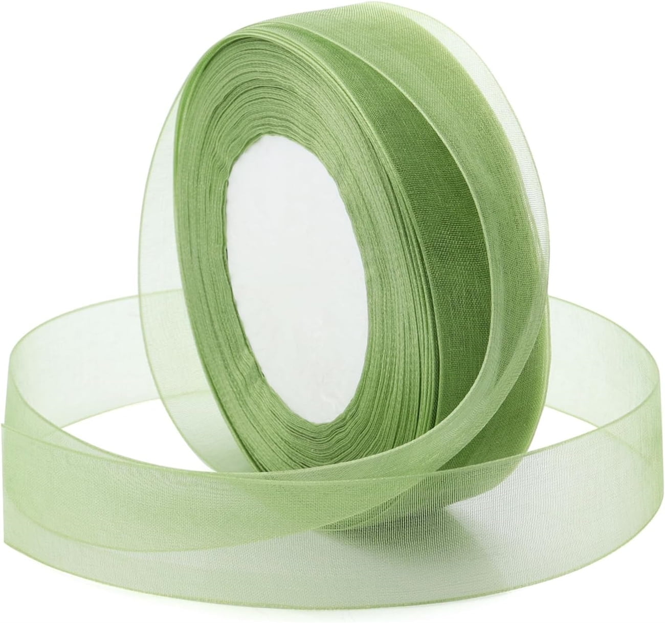 1.5 inch 50 Yard Shimmer Sheer Organza Ribbon,Ribbon for Gifts Wrapping ...