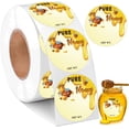 1.5 inch Honey Bottle Label Homemade Honey Net Weight Labels for Small ...
