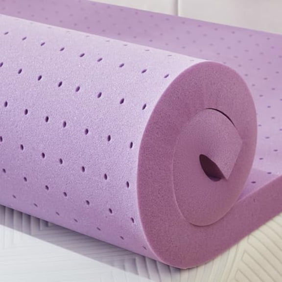 1.5 inch Queen Size Mattress Topper Cooling Gel Memory Foam Bed Topper for Pressure Relief and Back Pain CertiPUR-US Certified