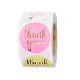 thumbnail image 1 of 1.5 inch Thank You Stickers 500 Pcs Waterproof Self-Adhesive Round Shape Thank You Stickers For Small Business (S 05), 1 of 4