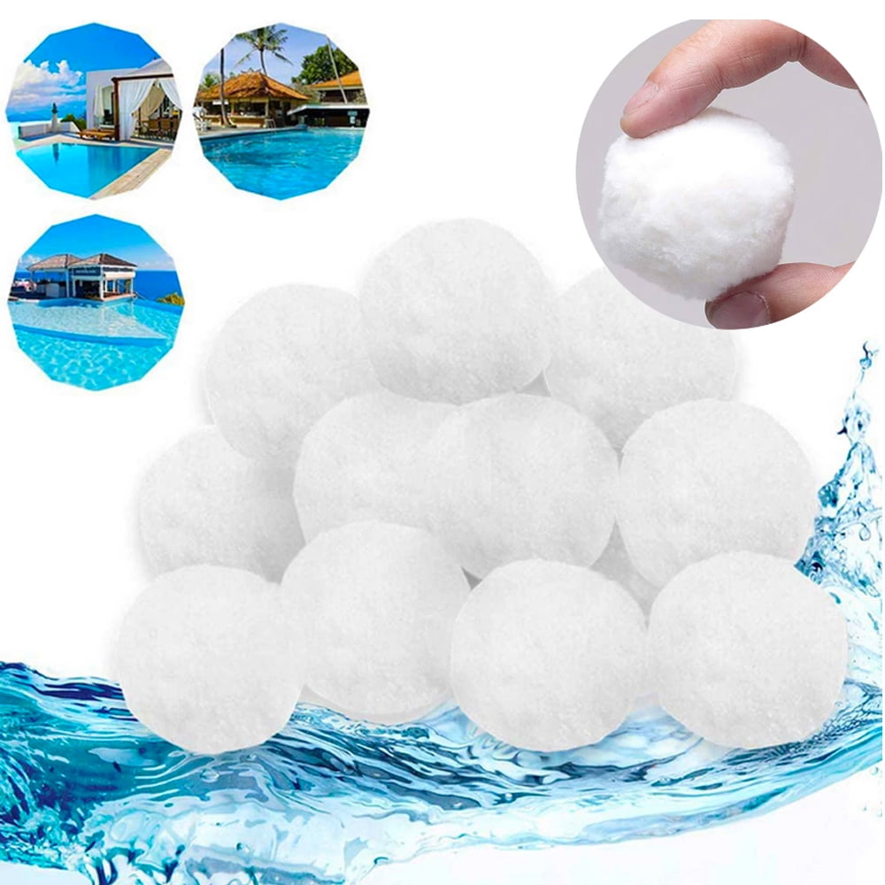 1.5 lbs Scum Eliminating Balls,Oil Absorbing Sponge Ball for Swimming