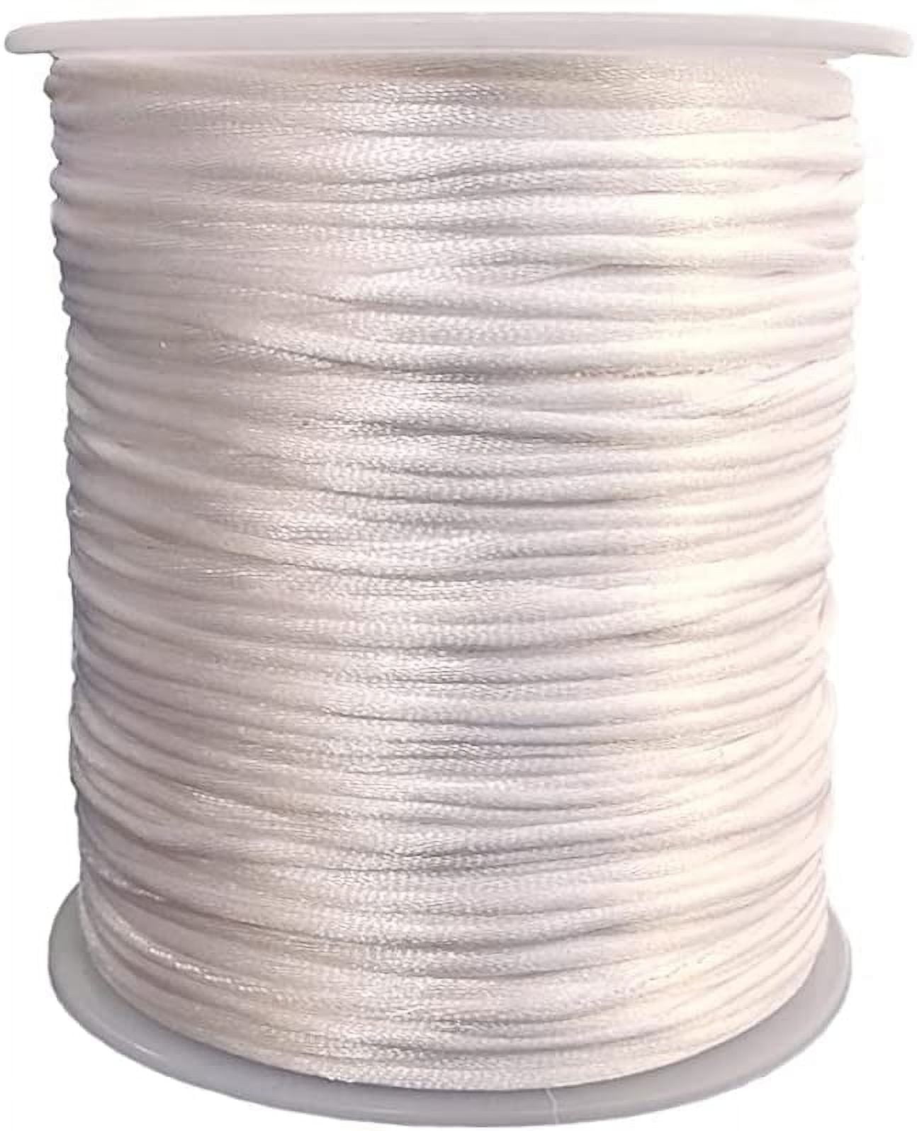 1.5 mm Nylon Satin Cord Beading Braided Thread String for Macrame ...