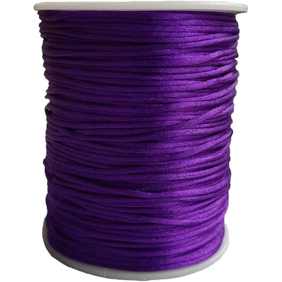 1.5 mm Nylon Satin Cord Beading Braided Thread String for Macrame Bracelets Chinese Knotting,Necklaces,Jewelry Making