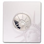1.5 oz Silver Solomon Islands Lady Liberty Assay, Random Year