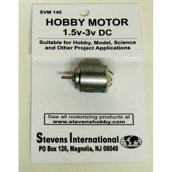 1.5 to 3v DC Small Electric Motor (Round Can)
