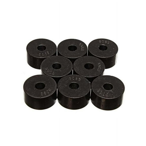 1.5 x 0.437 in. Hyper-Flex Polyurethane Body Mount Bushing with 0.75 in. Thick - Black