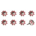 thumbnail image 1 of 1.5" x 1.5" x 1.5" Ceramic Metal Multicolor 8 Pack Knob, 1 of 3