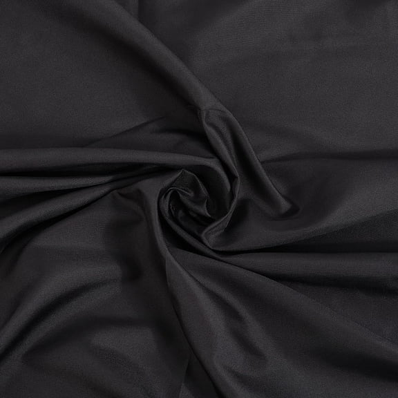1.5 x 1M Black Photoshoot Backgrounds Polyester Foldable Washable Glossy Fabric Cloth Curtain Drapes Collapsible Photography Backdrop for Photoshoot Party Television Video Recording