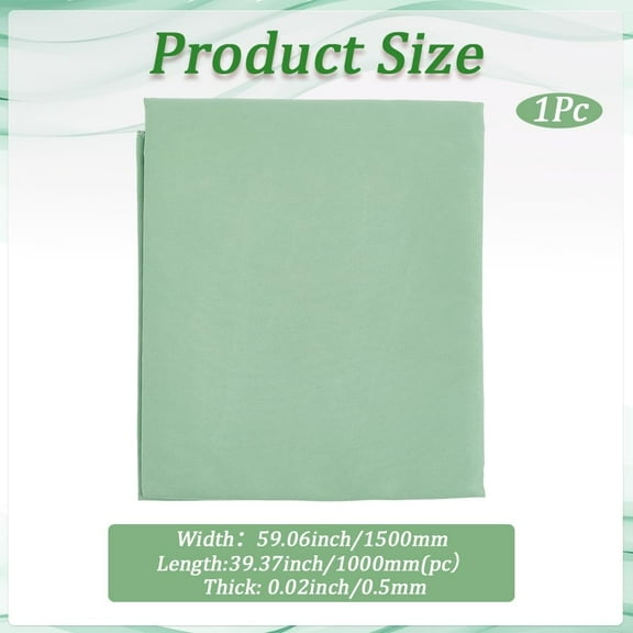 1.5 x 1M Green Photography Backdrops Polyester Foldable Washable Glossy Fabric Cloth Curtain Drapes Collapsible Screen Photo Backgrounds for Photoshoot Party Television Video Recording