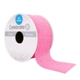 thumbnail image 1 of 1.5" x 3 yd Pink Taffeta Wired Pink Ribbon by Celebrate It – Polyester - Great for Wreaths - Garlands - Gift Wrapping & Home Decor - 12 Pack, 1 of 4