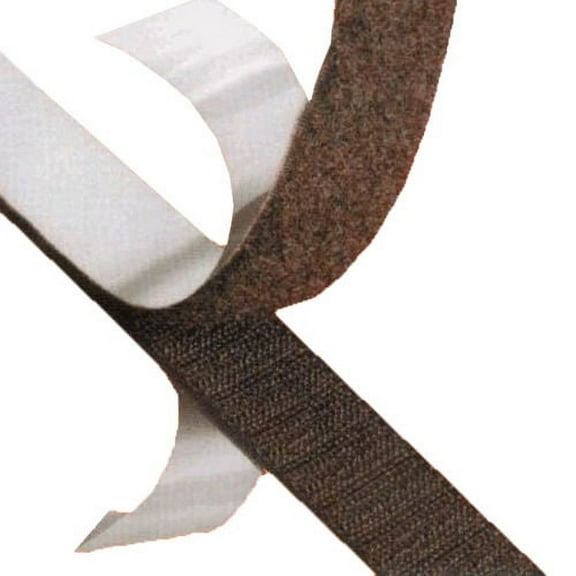 1.5" x 5 Yards 15 FT Black Self Adhesive Hook and Loop Fastener 25mm Sticky Backing Mouting Tape 1.5" x 15 feet