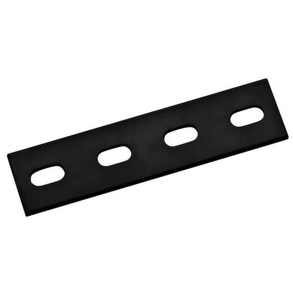 1.5 x 6 in. Black Steel Mending Plate