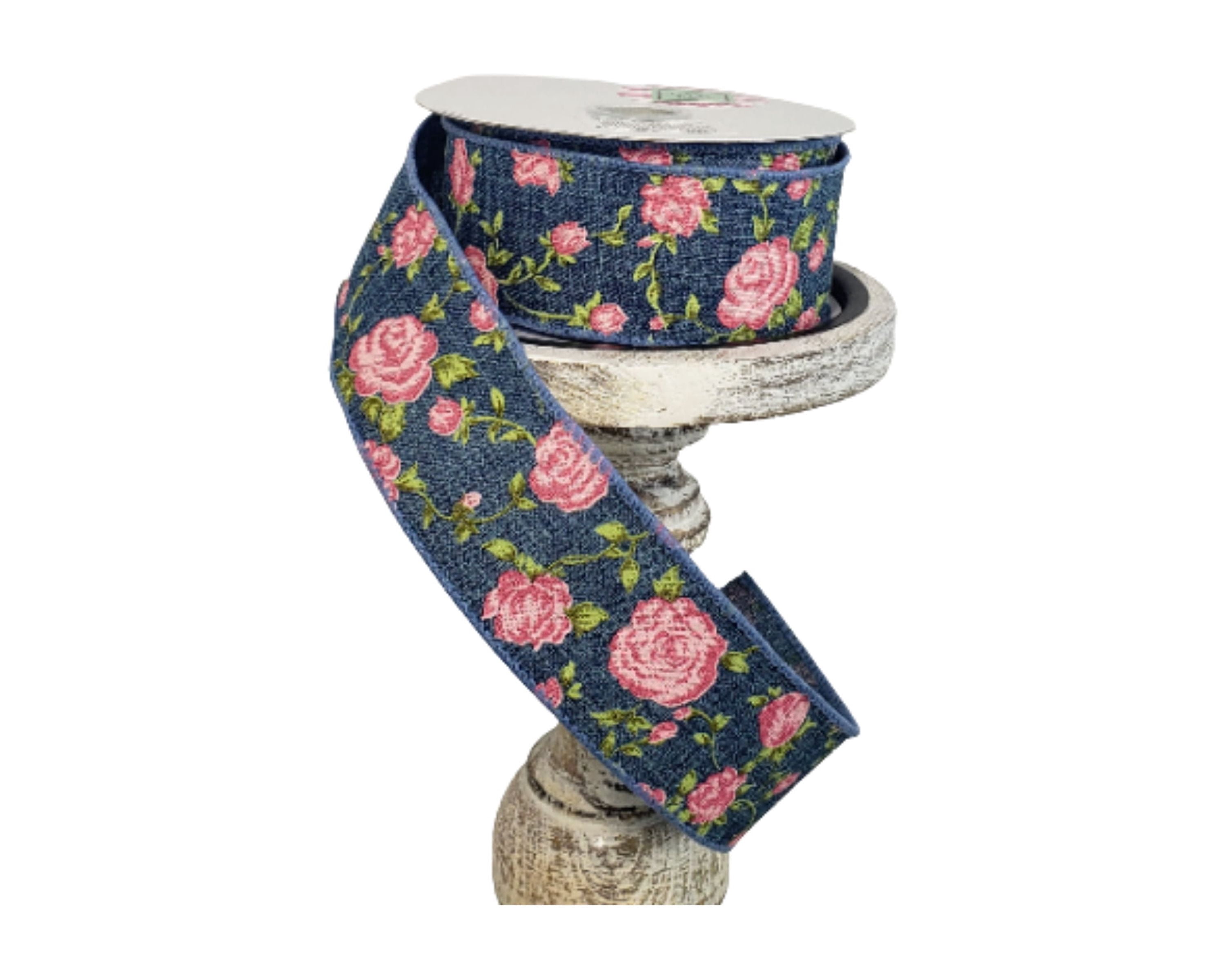 Rustic Pink Ribbon 1.5