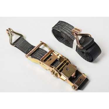 Alfa Wheels Ratchet Straps 2-Pack – 1.5″ X 15′ With J-Hooks, 4000lb Breaking Strength