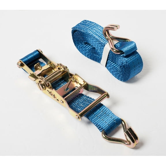 1.5"x15' 4000lb Ratchet Strap J Hook Heavy Duty Tie Down f Cargo ATV UTV 1.5x15