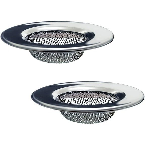 Bathtub Strainers, Bathroom Sink Strainers, Shower Drain Hair Catcher, Drain Strainer for Laundry, Mop Pool, Utility, Slop, RV Sink, Stainless Steel,