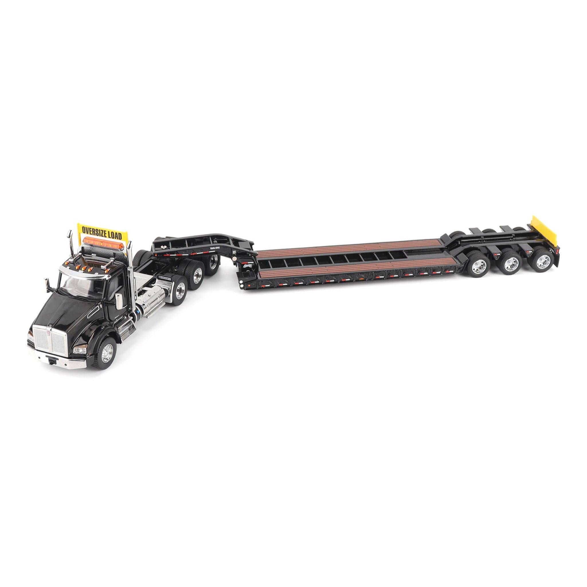 Kenworth T880 SBFA Tridem Truck w/Trail King HDG Lowboy Trailer
