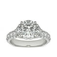 thumbnail image 1 of 1.50 Ct Lovely Round Cut Solitaire Natural Diamond (F-G/VS1) Wedding Ring for Fiancee Solid 18K White Gold Size 11.5 by Diamond-Capitals, 1 of 6