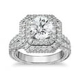 thumbnail image 1 of 1.50 Ct Beautiful Round Cut Solitaire Real Diamond (F-G/VS1) Anniversary Ring for Ladies Solid 18K White Gold Size 6 by Diamond-Capitals, 1 of 7