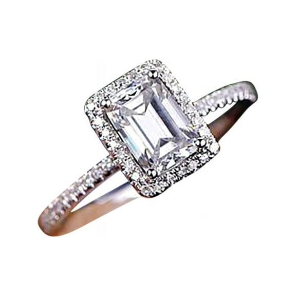 1.50 Ct Halo Man made diamond moissanite & Man made diamond moissanite Wedding Ring with 18k Gold Plating