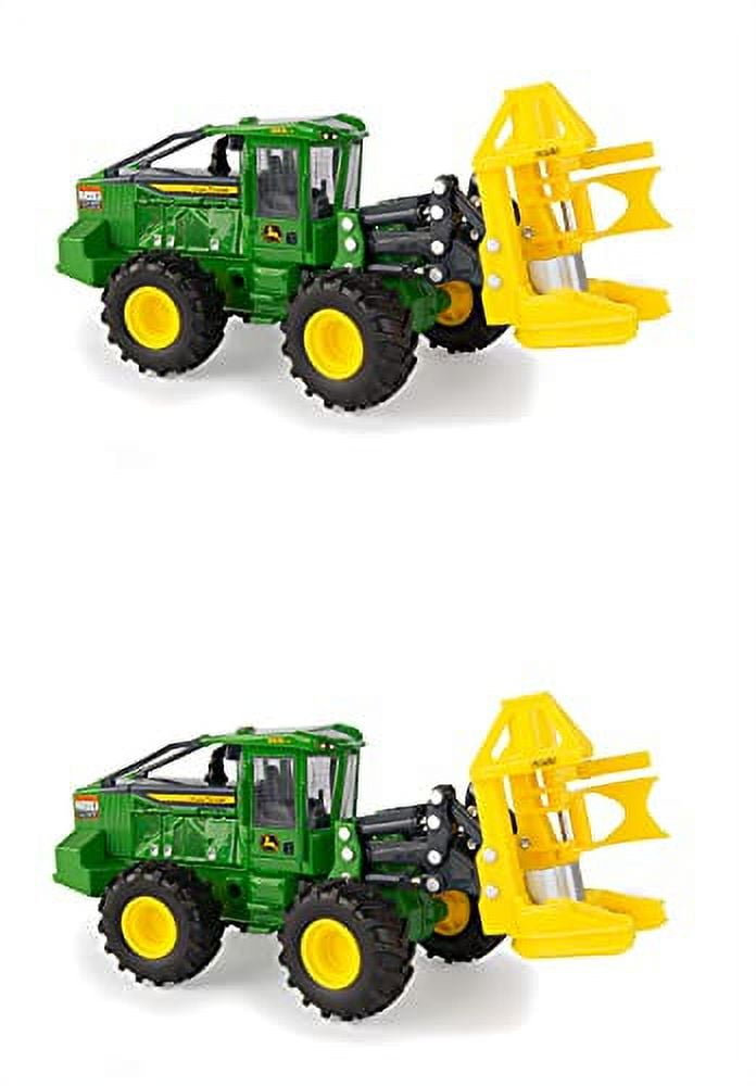 1 50 John Deere Prestige Collection SET OF 2 843L II Wheeled Feller Buncher Toy LP69917 2