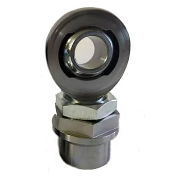 1.50" Left Hand Thread Heim Joint, 2" OD Hex Bung & Jam Nut