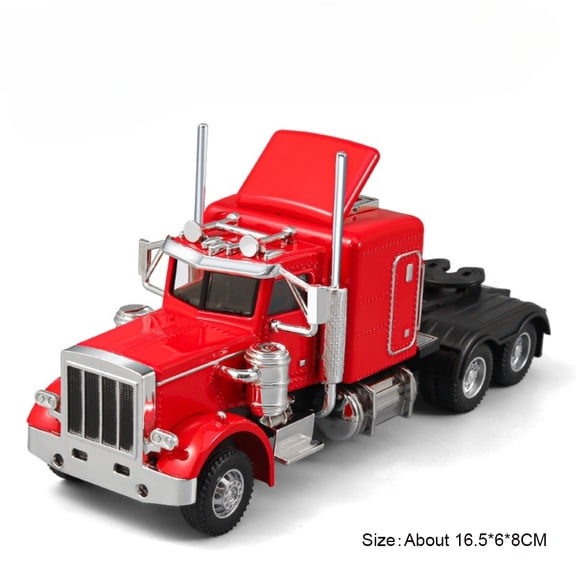 1:50 Scale Alloy Diecast Container Transport Truck Model, Simulated Freight Semi-Trailer Vehicle with Openable Doors, Realistic Sound & LED Light Effects,Hobby Collectible & Premium Gift for Boys