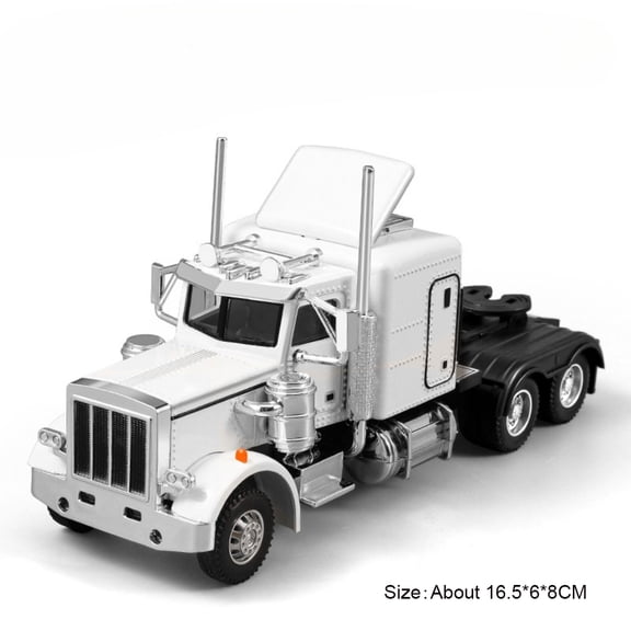 1:50 Scale Alloy Diecast Container Transport Truck Model, Simulated Freight Semi-Trailer Vehicle with Openable Doors, Realistic Sound & LED Light Effects,Hobby Collectible & Premium Gift for Boys