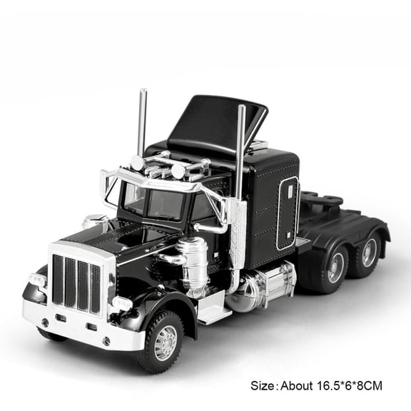 1:50 Scale Alloy Diecast Container Transport Truck Model, Simulated Freight Semi-Trailer Vehicle with Openable Doors, Realistic Sound & LED Light Effects,Hobby Collectible & Premium Gift for Boys
