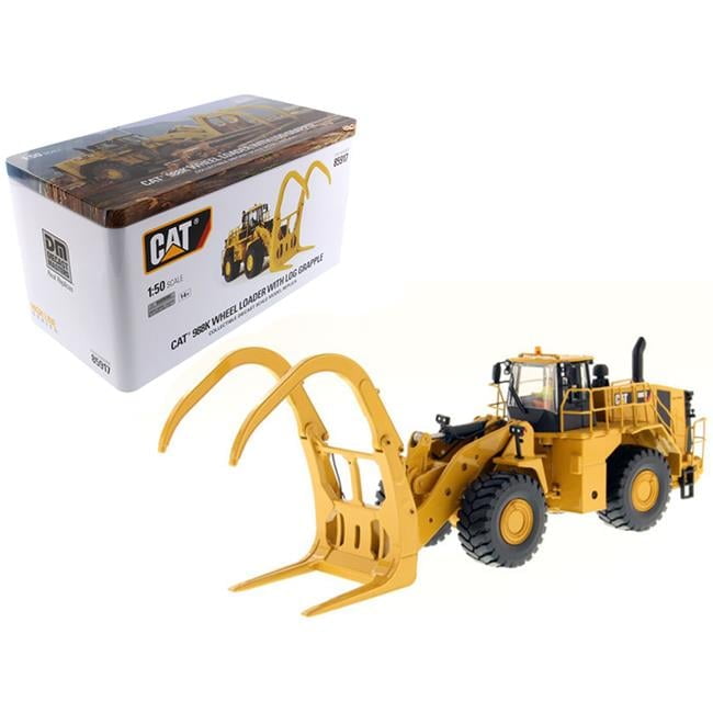 キャタピラー建機 CAT 988K WHEEL LOADER 1/50 1-50 Scale CAT Caterpillar 988K Wheel Loader with Grapple