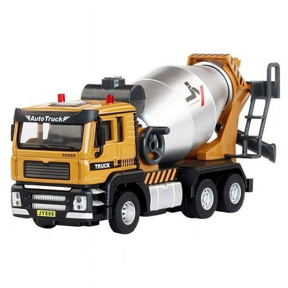 1/50 Scale Cement Mixer Truck Toy Diecast Metal Construction Vehicle Boys Toys