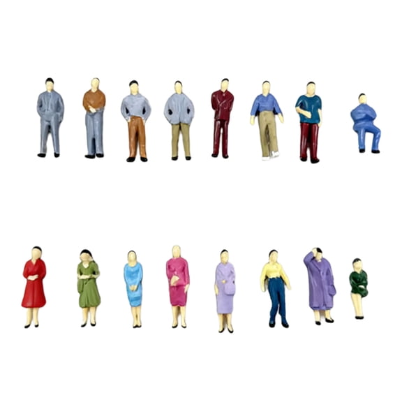1:50 Scale Miniature Figure Doll Minifigure For Architectural Models And Scene Setting Hobby Train Figures