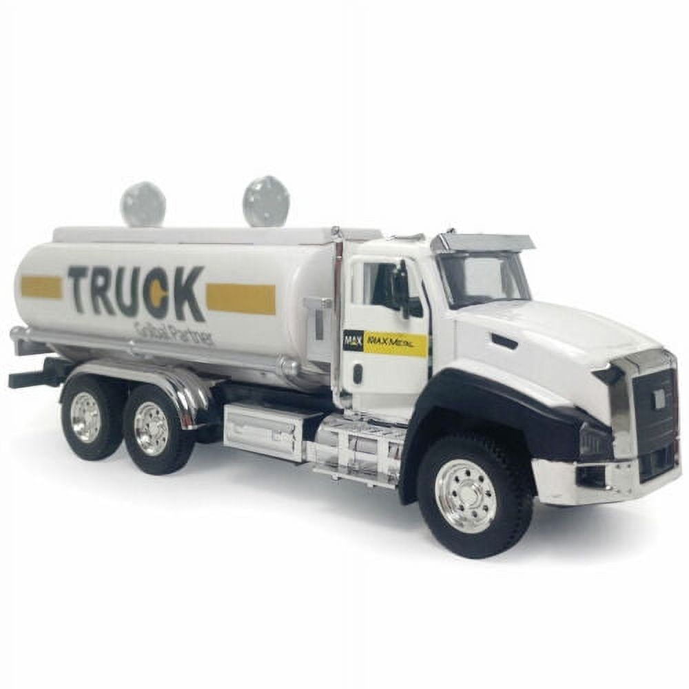 1:50 Scale Tanker Trailer Truck Model Diecast Construction Vehicle Toy 