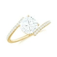 thumbnail image 1 of 1.50 TCW Cushion Cut Unique Engagement Ring 925 Silver, 1 of 5