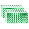 thumbnail image 1 of 1 To 50 Vinyl Consecutive Number Stickers, 1 Inch Small Round Numbered Stickers, 10Pcs Vinyl Consecutive Number Labels for Storage, Organizing, Boxes Green, 1 of 6