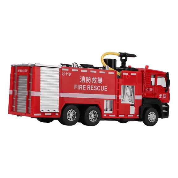 1/50 Water Tank Fire Truck Alloy Model