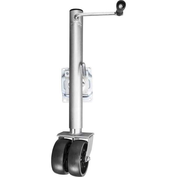 1,500 lbs. Side-Wind Bolt-On Trailer Jack with Dual Wheel