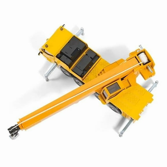 1-55 Scale Diecast Model Mobile Crane, Yellow