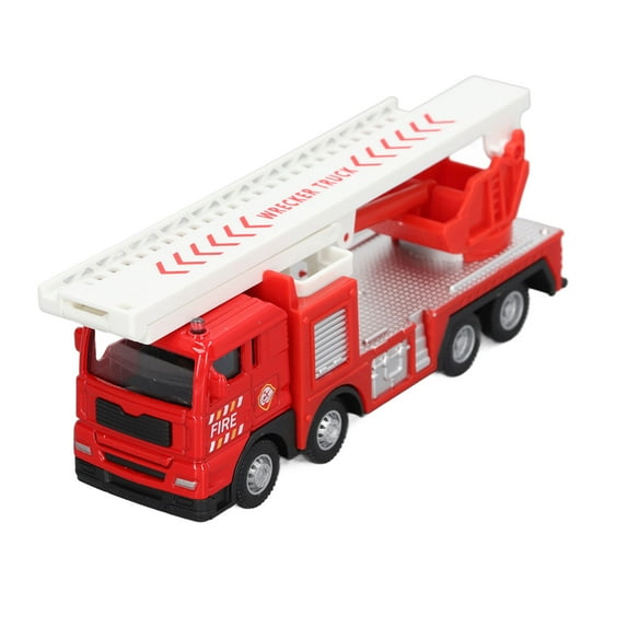 1:55 Scale Fire Trucks Children Simulated Alloy Fire Engine Vehicle Toy Decoration Birthday Gift